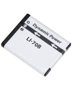 Li-70B Lithium-Ion Battery - Rechargeable Ultra High Capacity (700 mAh) - Replacement for Olympus Li-70B Battery