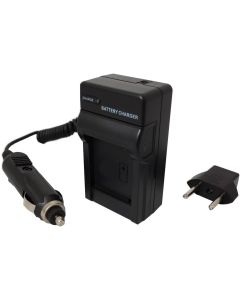 Canon PowerShot SX620 HS Digital Camera Battery Charger (110/220v with Car & EU adapters) - Replacement Charger for Canon NB-12L NB-13L Batteries