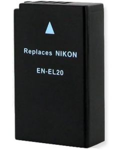 EN-EL20 Rechargeable Lithium-Ion Replacement Battery Pack - (1200 mAh 7.2V) - Replacement Battery for Nikon EN-EL20 Rechargeable Battery